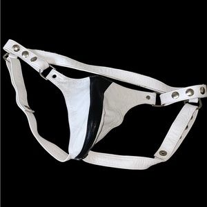 Black & White Leather Outfit